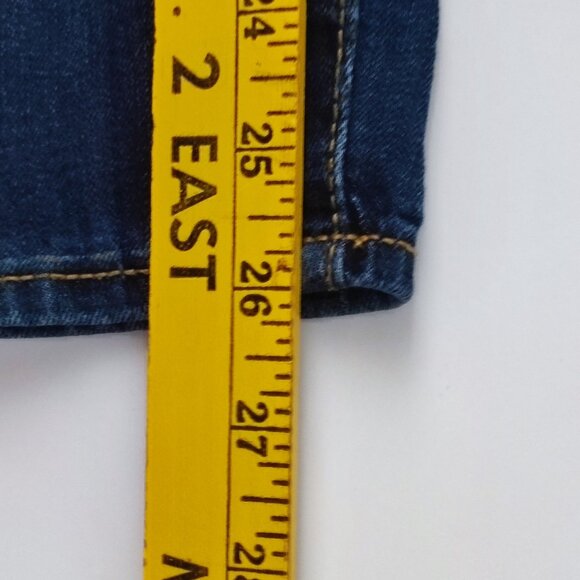 GAP Denim jeans straight leg mid-rise blue women's 28 regular - Picture 11 of 13